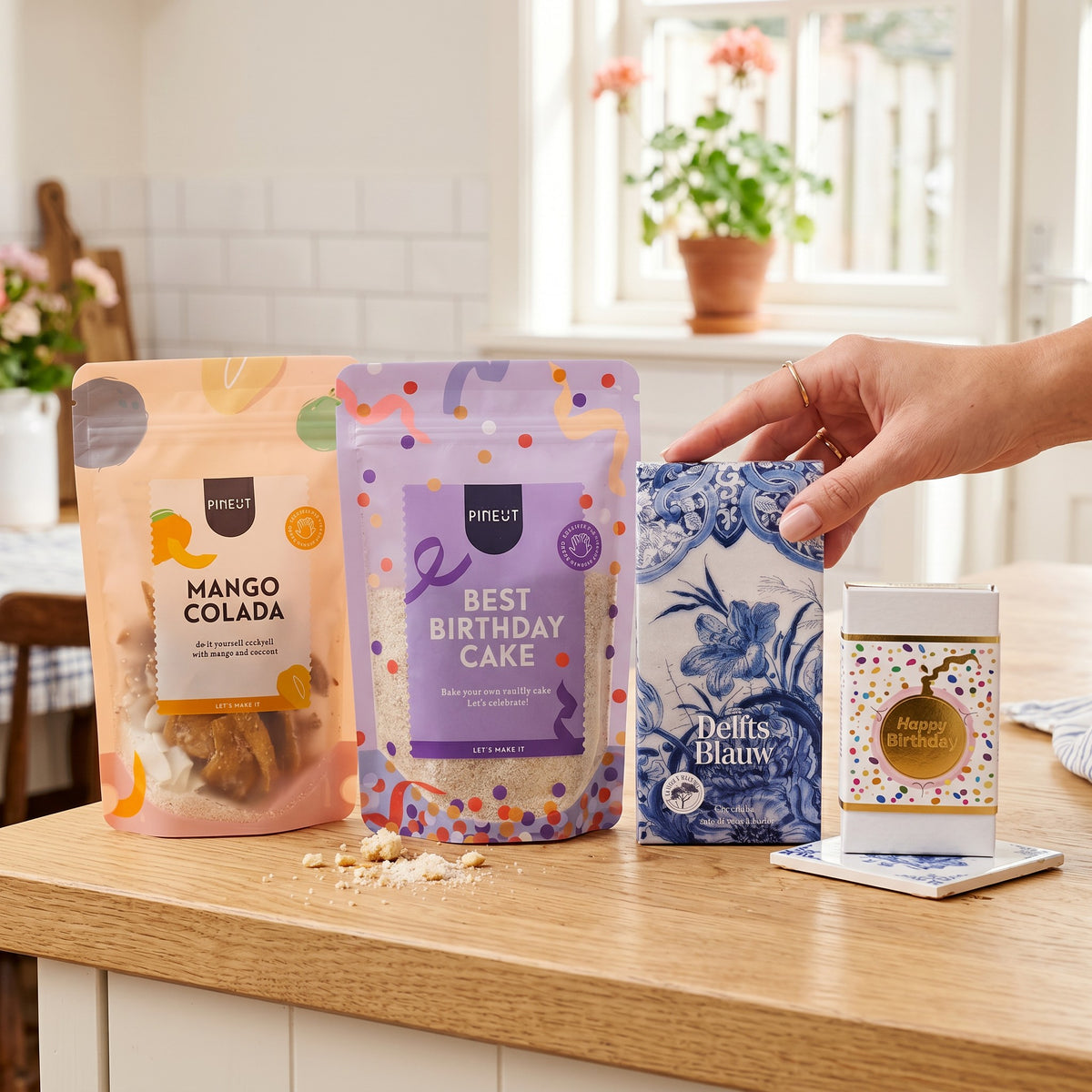Producten om je eigen cadeaubox samen te stellen