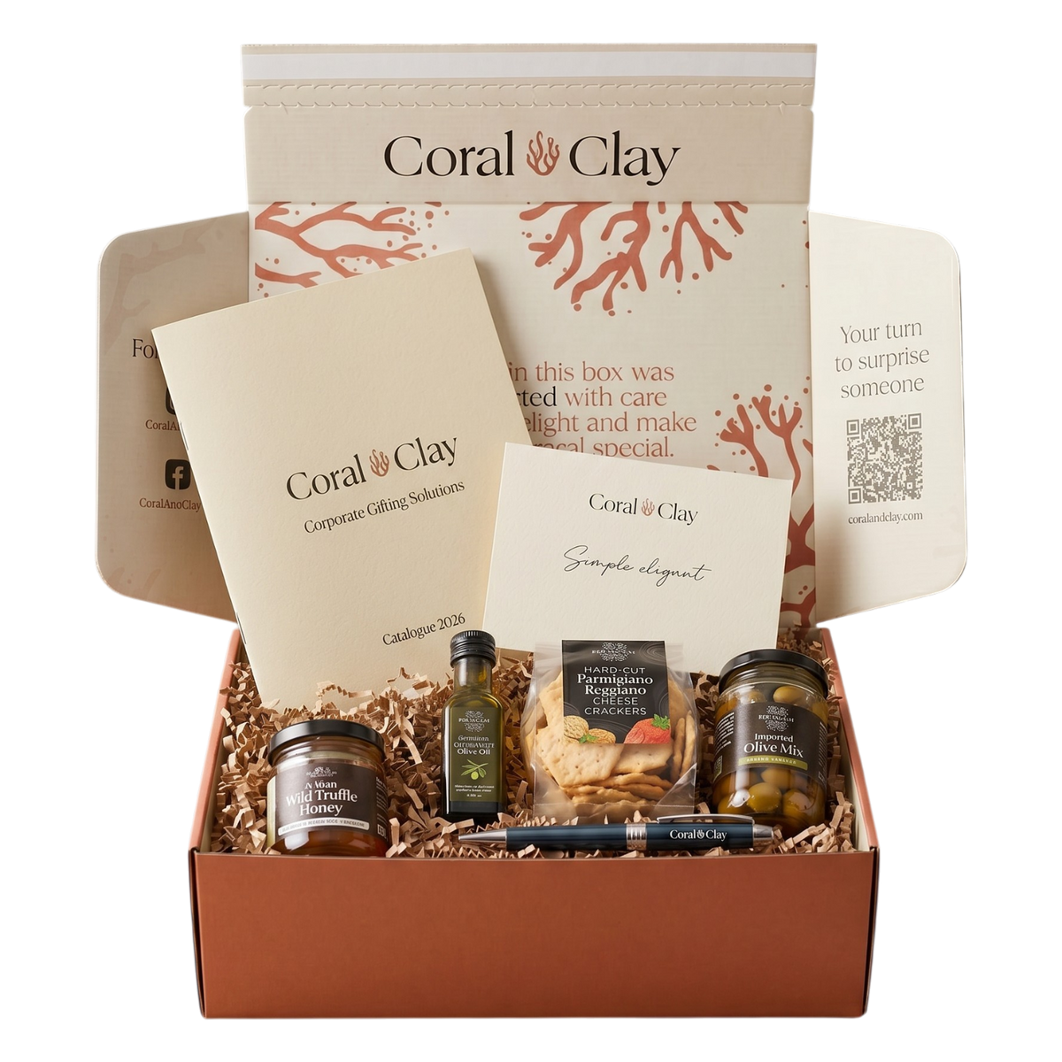 Corporate Gift Box Sample with premium packaging for business gifts