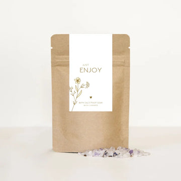 (Foot) Bath Salt Lavender – JUST ENJOY