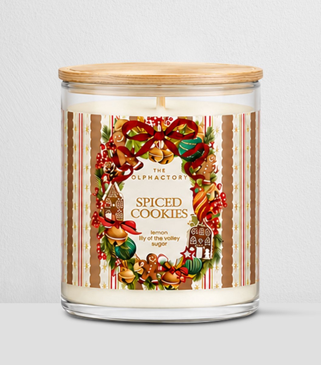The Olphactory Spiced Cookies Geurkaars — 200 g