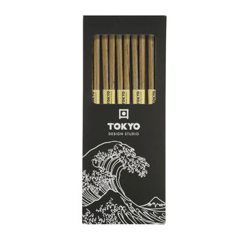 Tokyo Design Studio Wooden Chopsticks — 5 Pairs