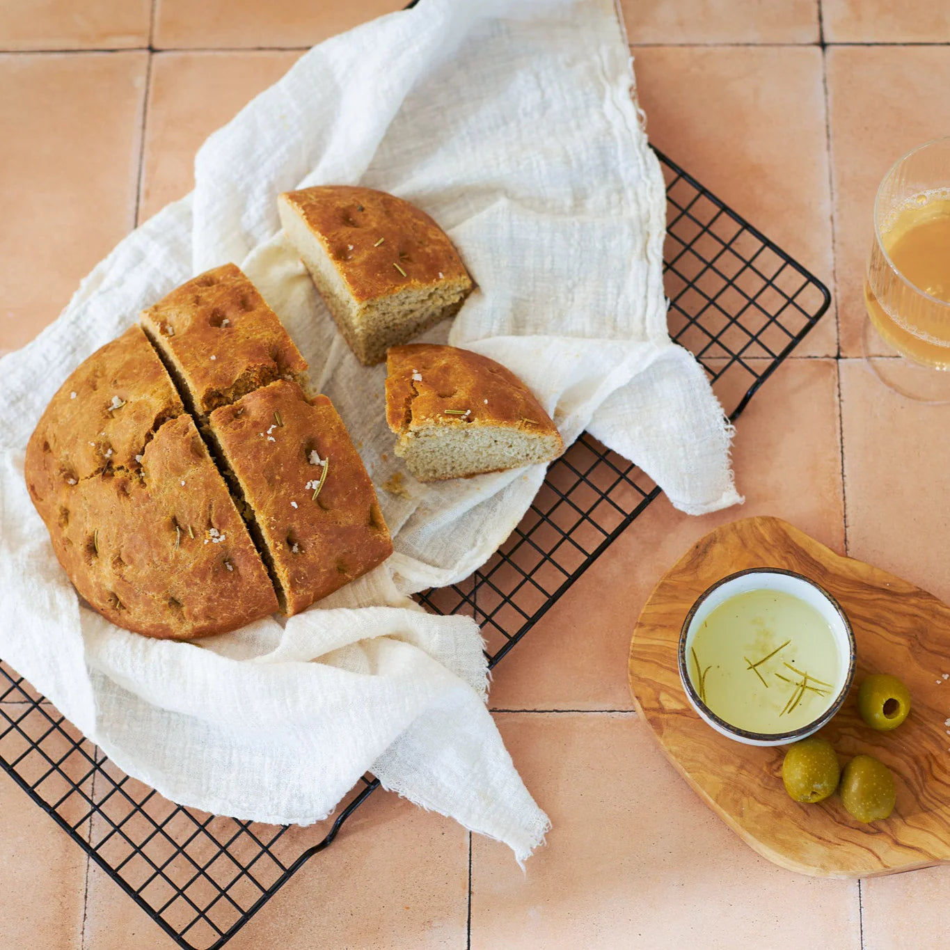 Pineut Focaccia Baking Mix – Rosemary