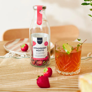 Pineut Cocktail Bottle — Strawberry Mojito