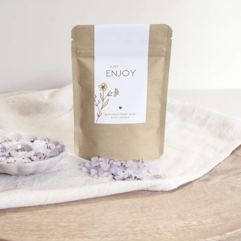 (Foot) Bath Salt Lavender – JUST ENJOY