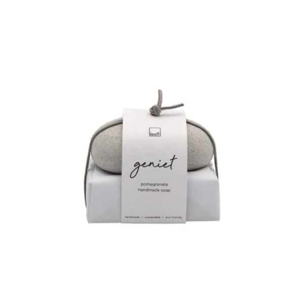 LEEFF Soap & Scrub Set — Pomegranate