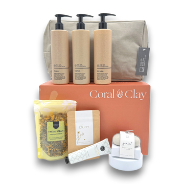 Grand Bath Retreat Gift Box — Body Wash, Lotion & Facial Steam
