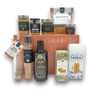 Grand Gourmet Gift Box — Olive Oil, Focaccia & Aperitivo Bites