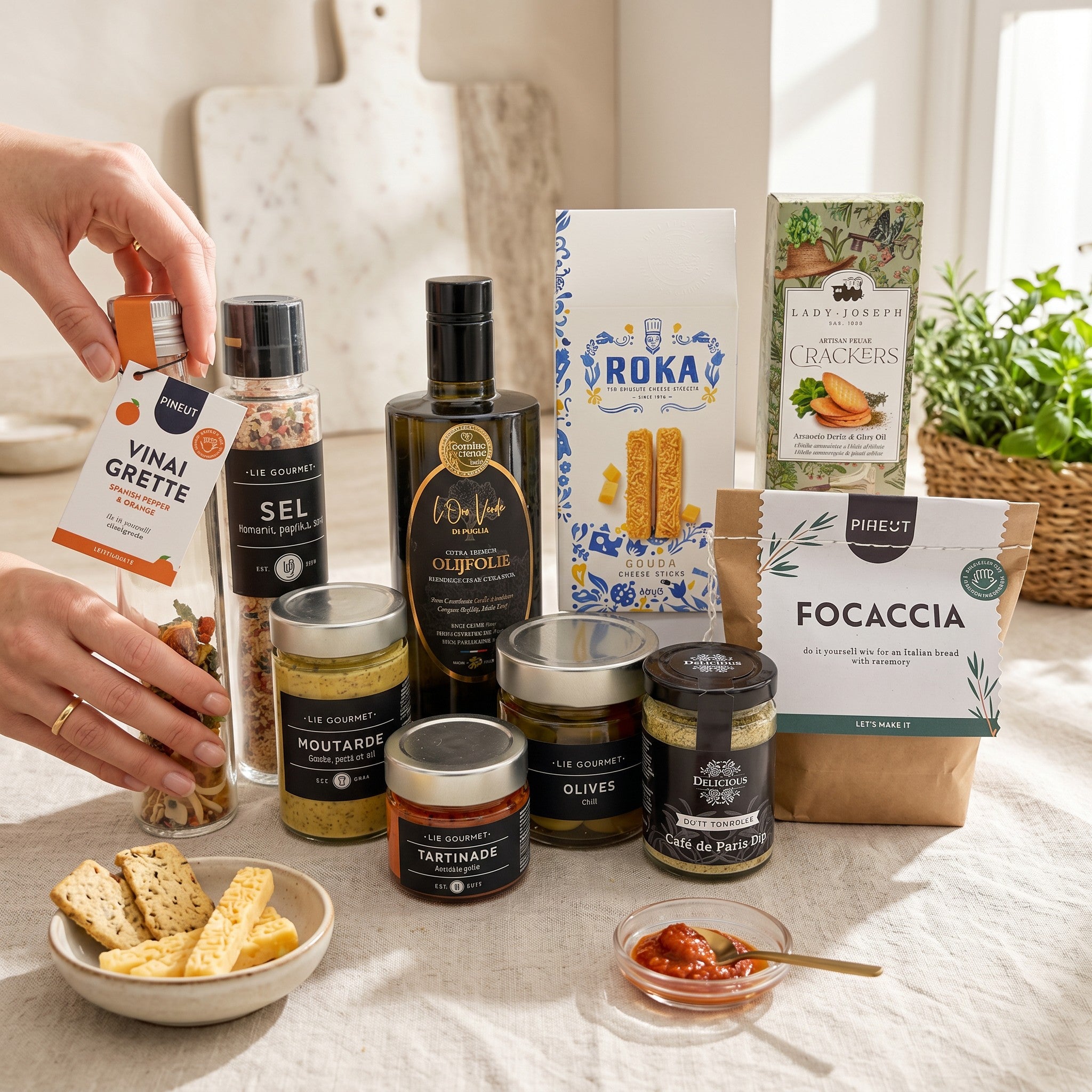 Grand Gourmet Gift Box | Coral & Clay