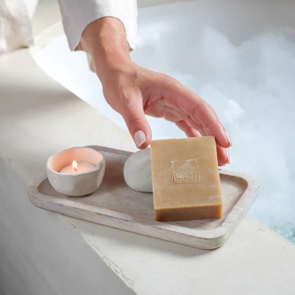LEEFF Soap & Scrub Set — Pomegranate