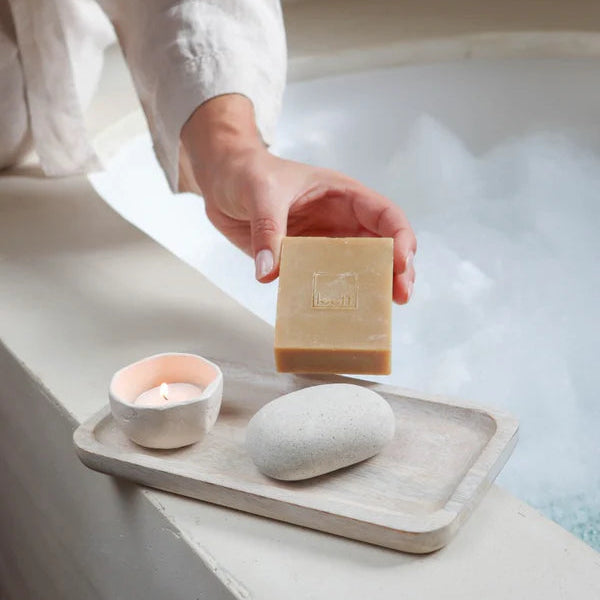 LEEFF Soap & Scrub Set — Pomegranate