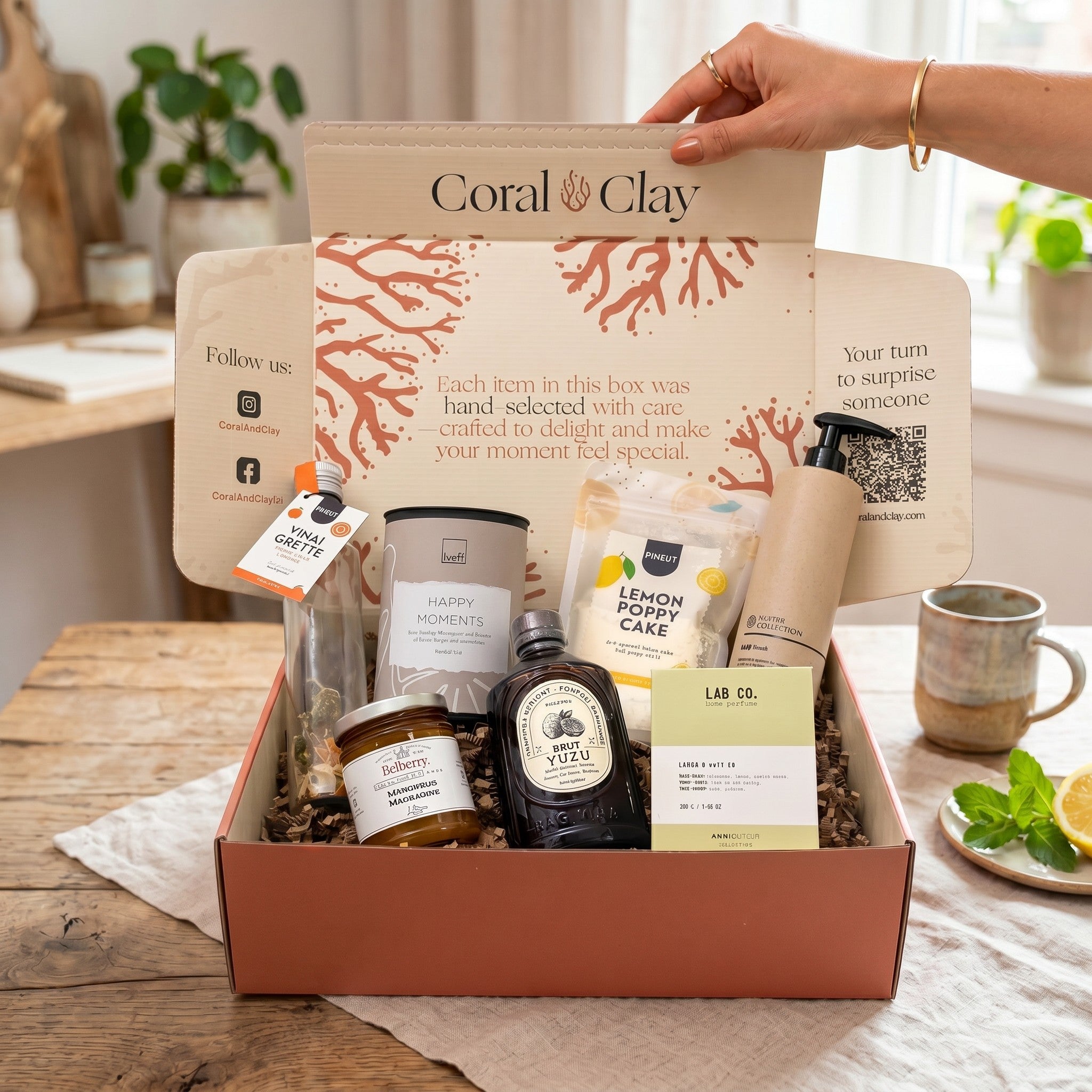 Citrus Zest Gift Box | Coral & Clay