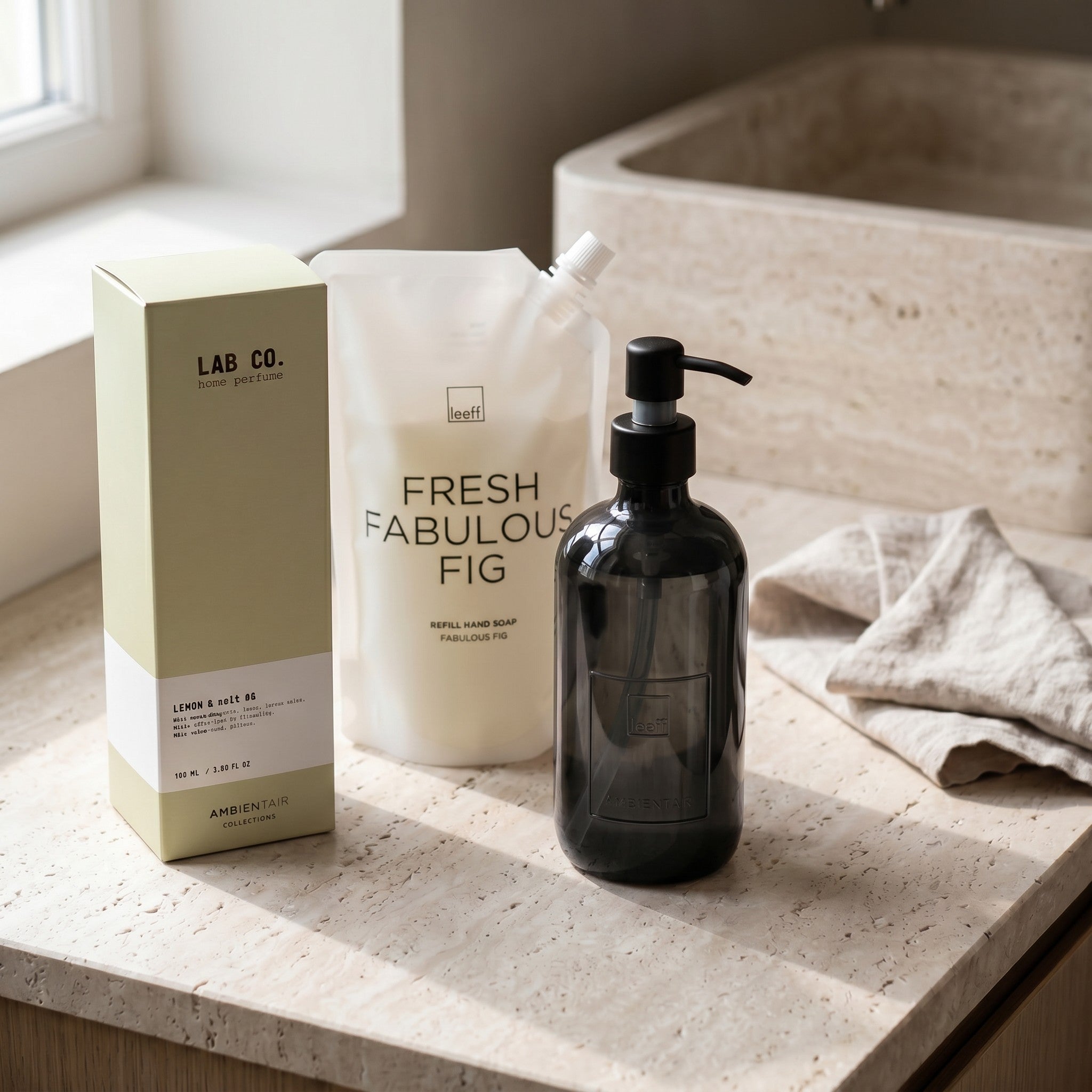 Hands & Home Signature Gift — Hand Care & Diffuser Set