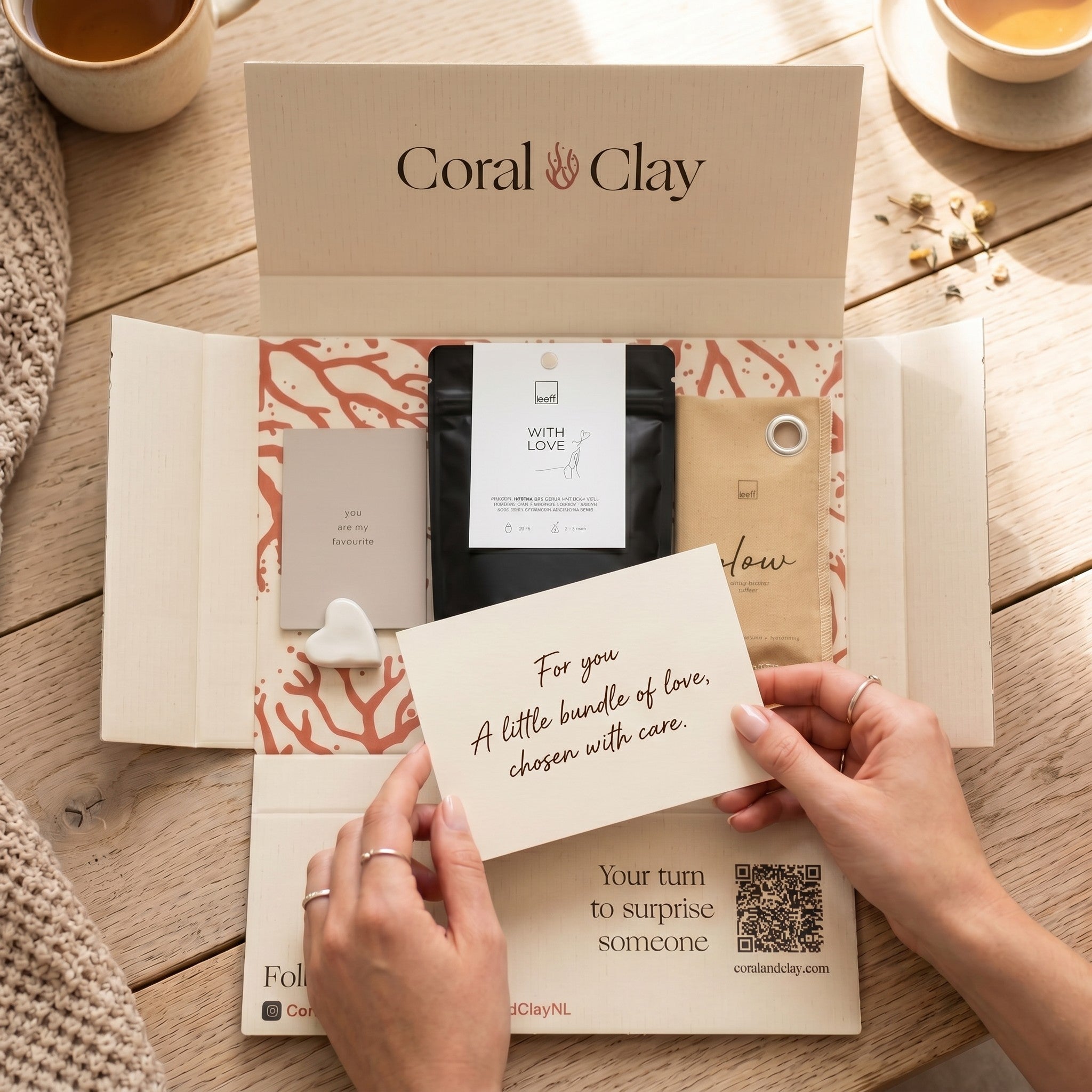 With Love Letterbox Gift — Leeff Tea & Soap