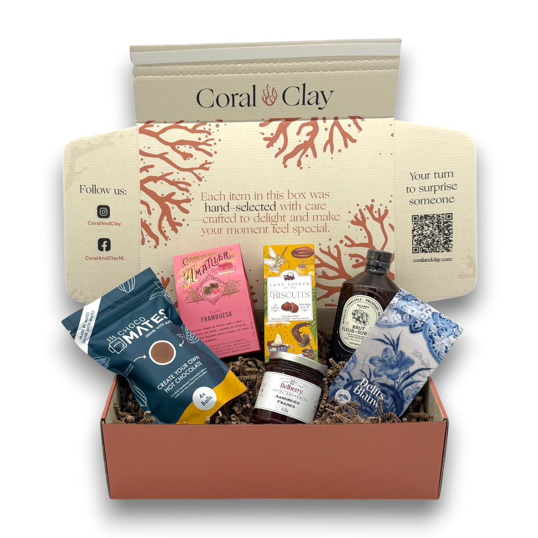 Sweet Indulgence Signature Gift — Chocolate, Syrup & Jam