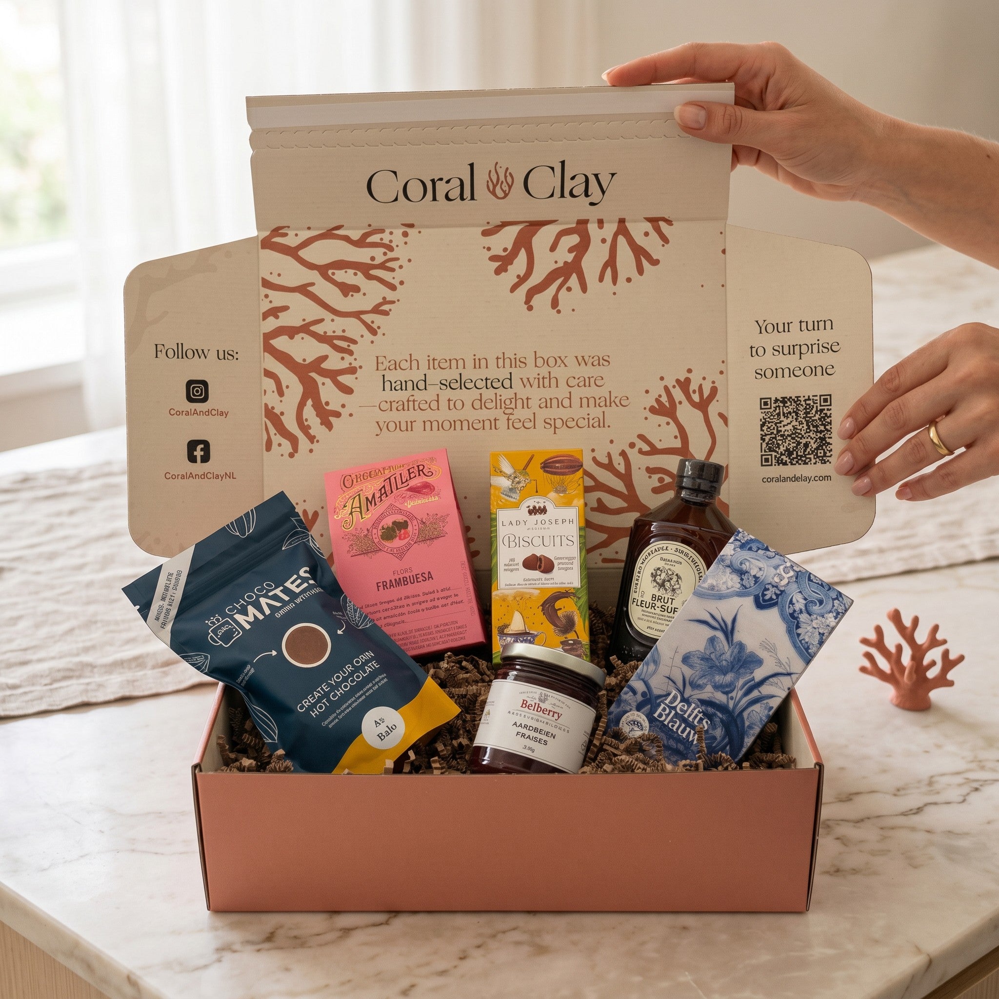 Sweet Indulgence Signature Gift — Chocolate, Syrup & Jam