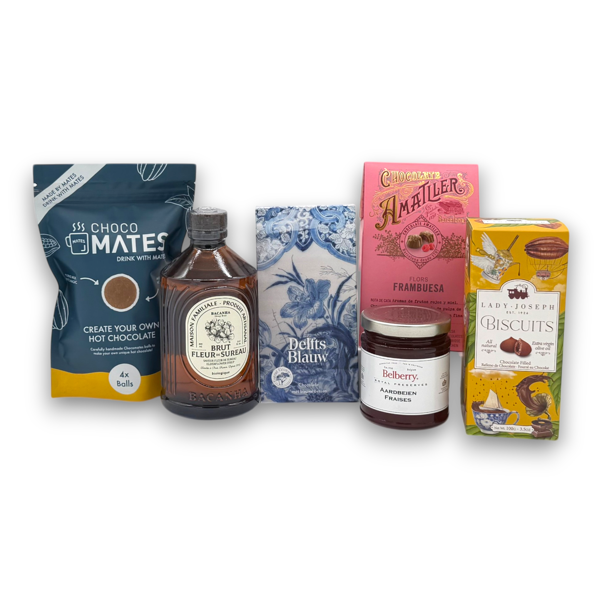 Sweet Indulgence Signature Cadeau — Chocolade, Siroop & Jam