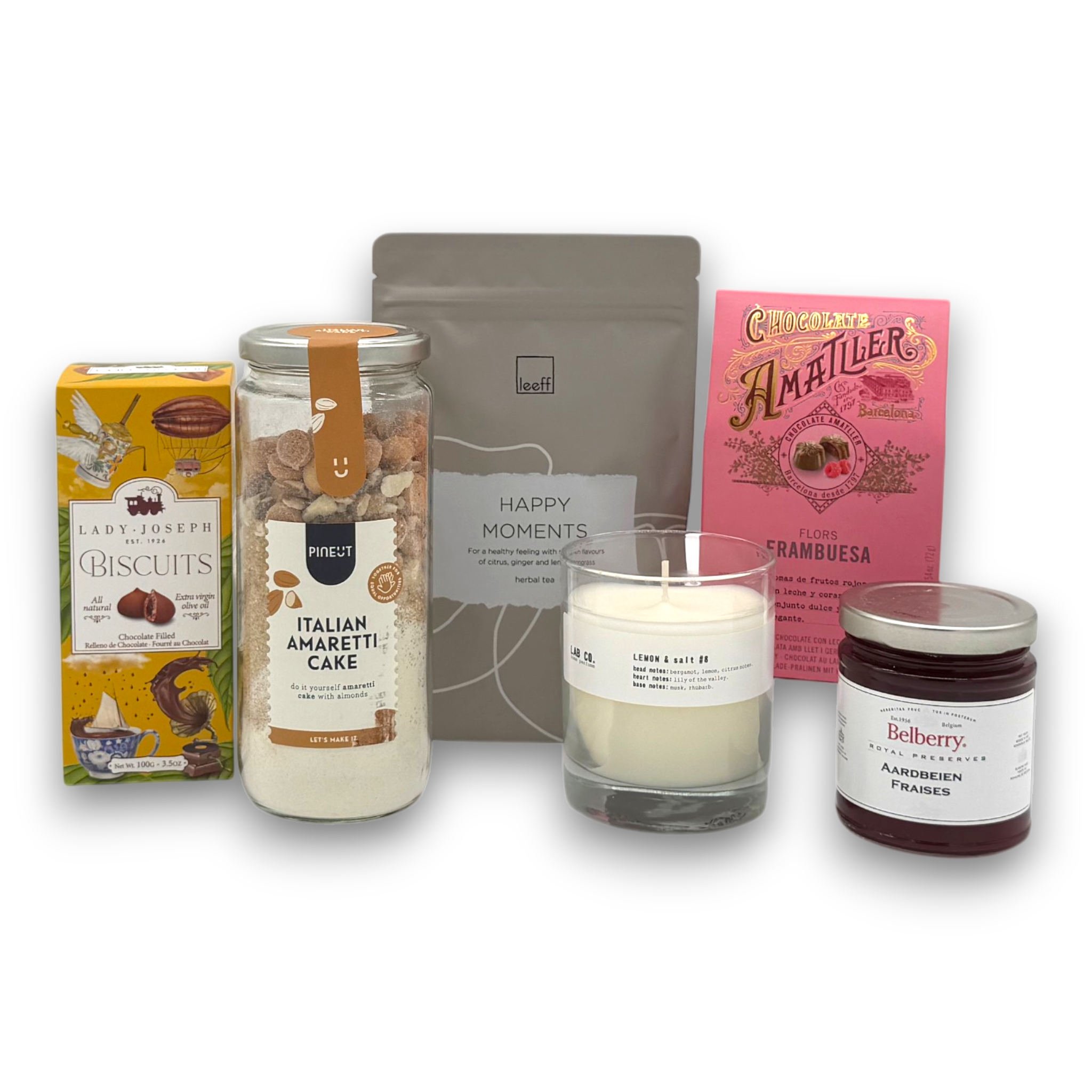 Sunday Afternoon Signature Gift — Cake Mix, Jam & Candle