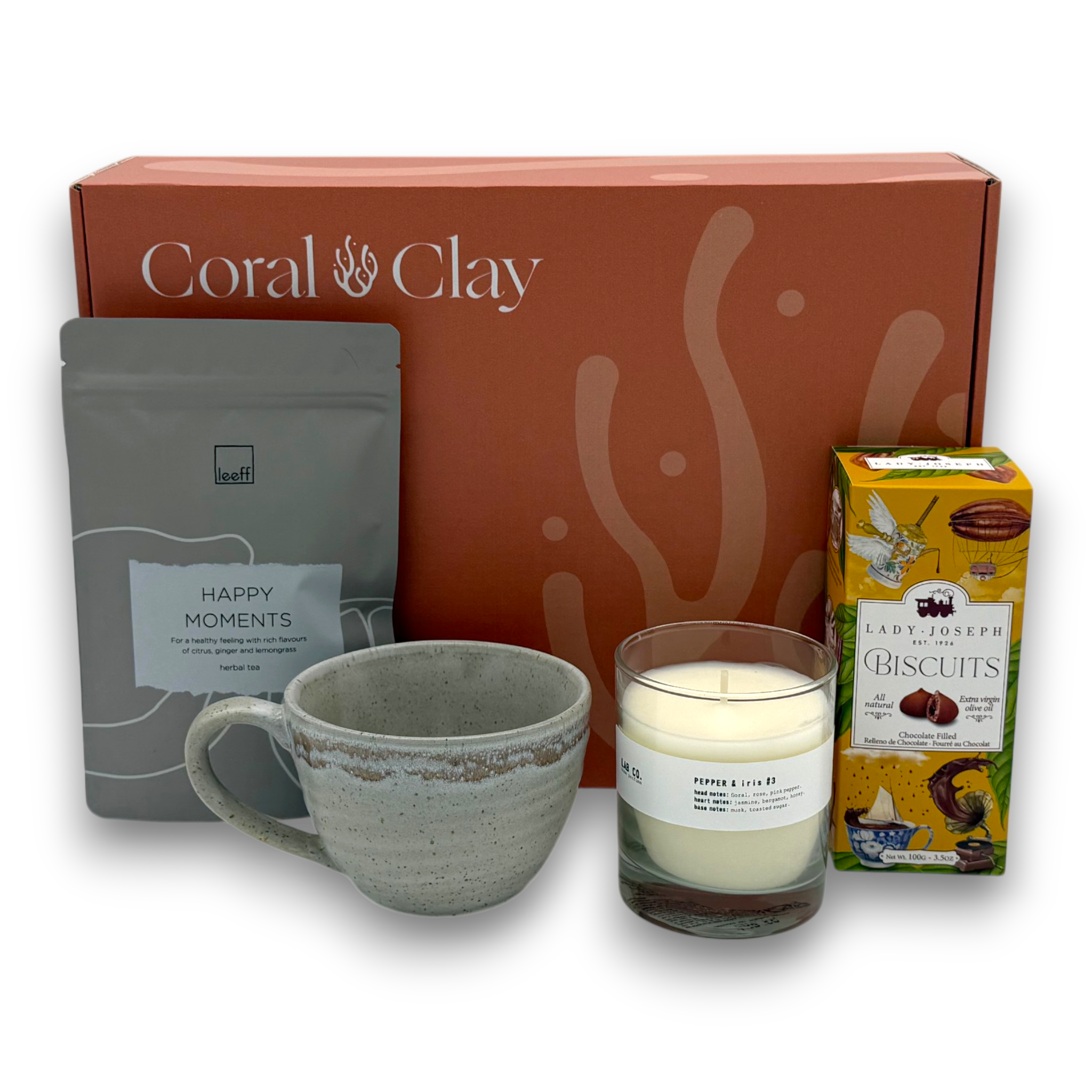 Tea Time Signature Gift — Candle & Biscuits