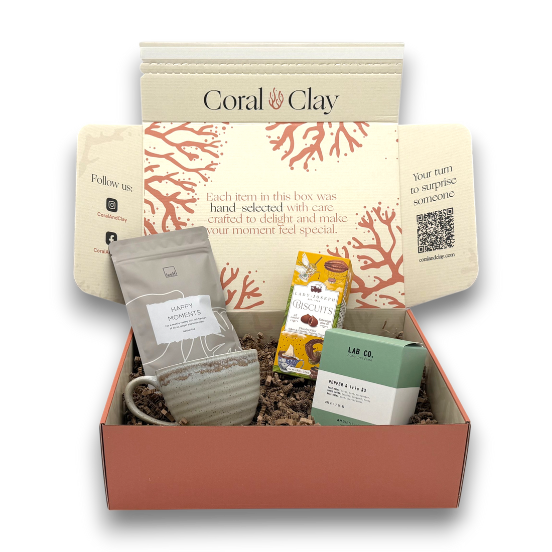 Tea Time Signature Gift — Candle & Biscuits