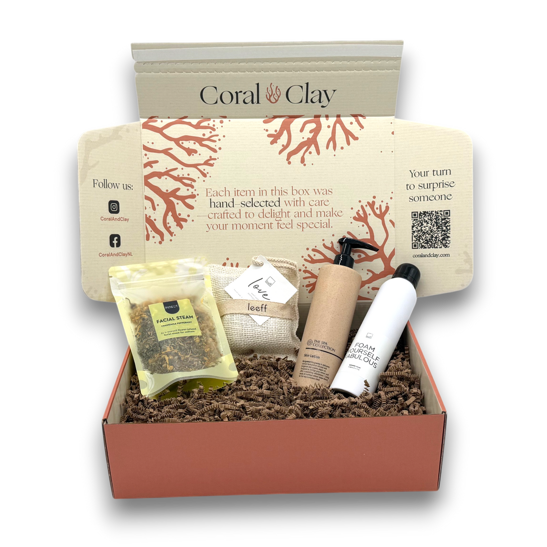 Wellness Ritual Signature Gift — Shower Foam, Lotion & Facial Steam