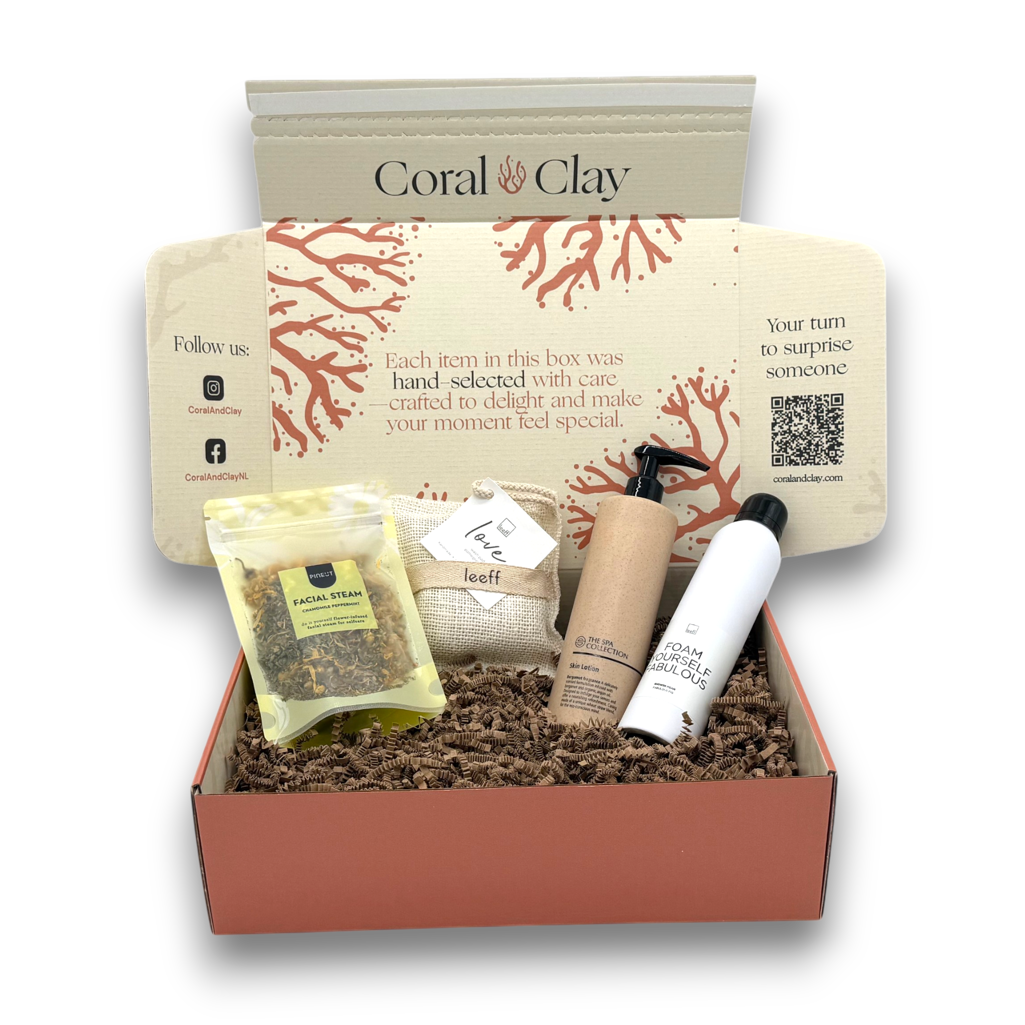 Wellness Ritual Signature Gift — Shower Foam, Lotion & Facial Steam