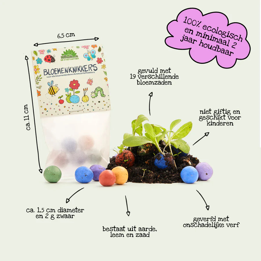 Flower Seed Balls — Bag of 5