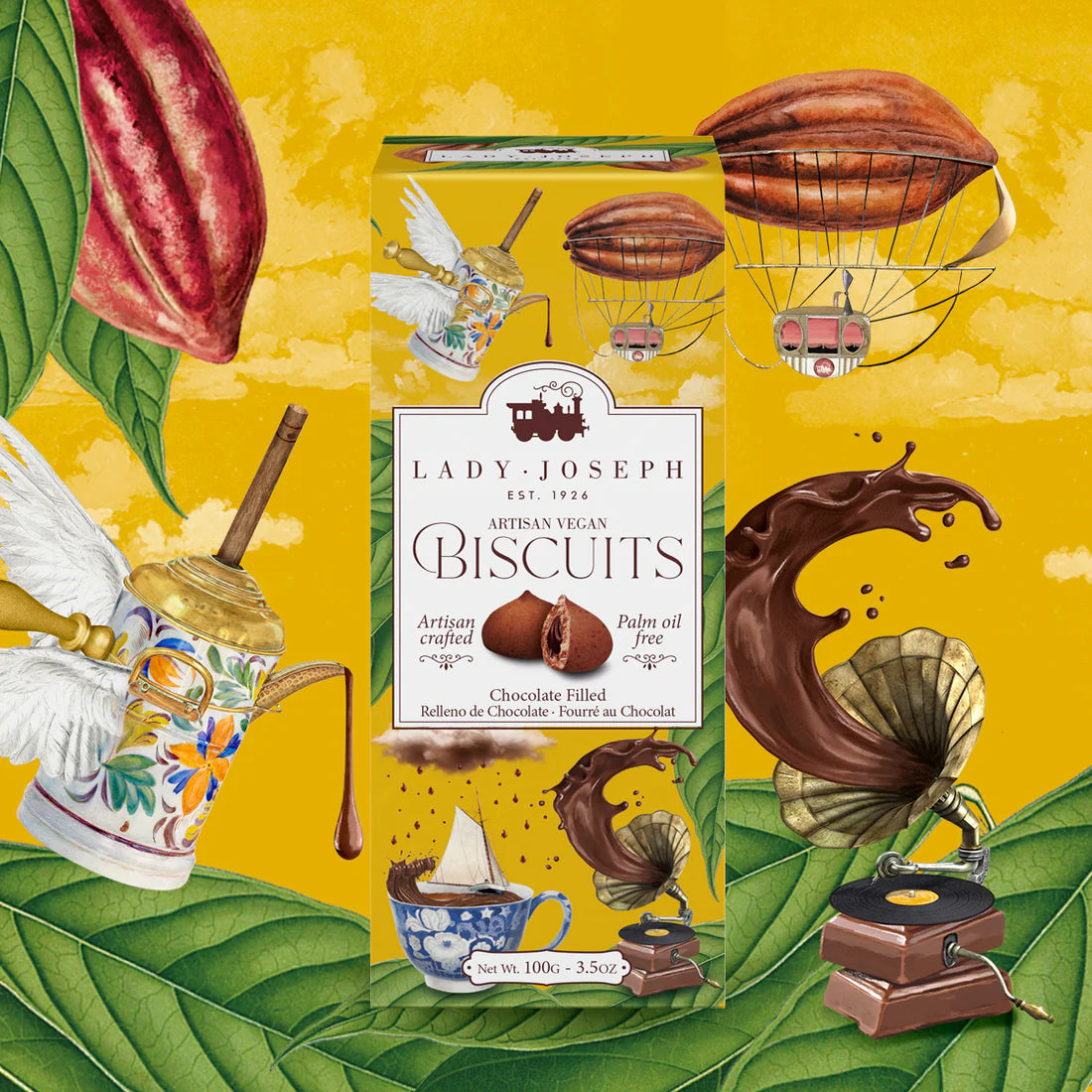 Lady Joseph – Chocolate Filled Biscuits (100 g)