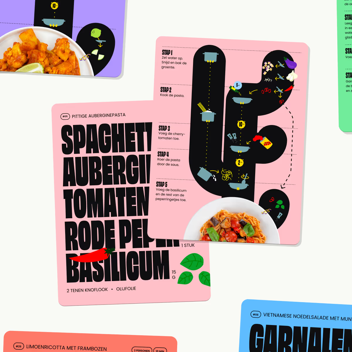 Cooktus – Recipe Card Set (30 cards)