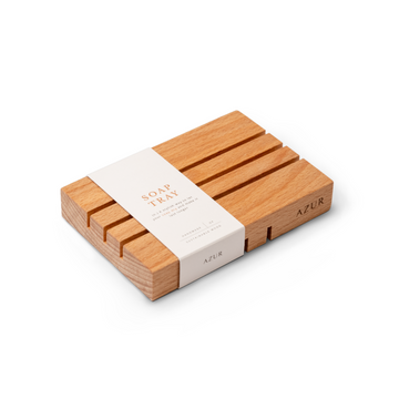 Azur Wooden Soap Holder — product view