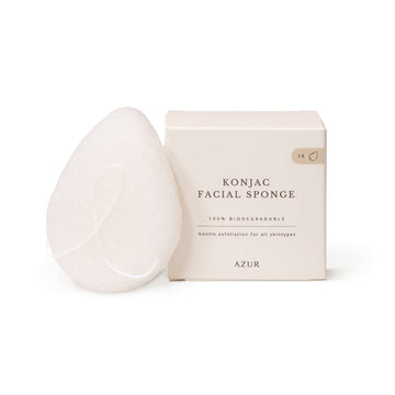 Azur Konjac Facial Sponge — product view