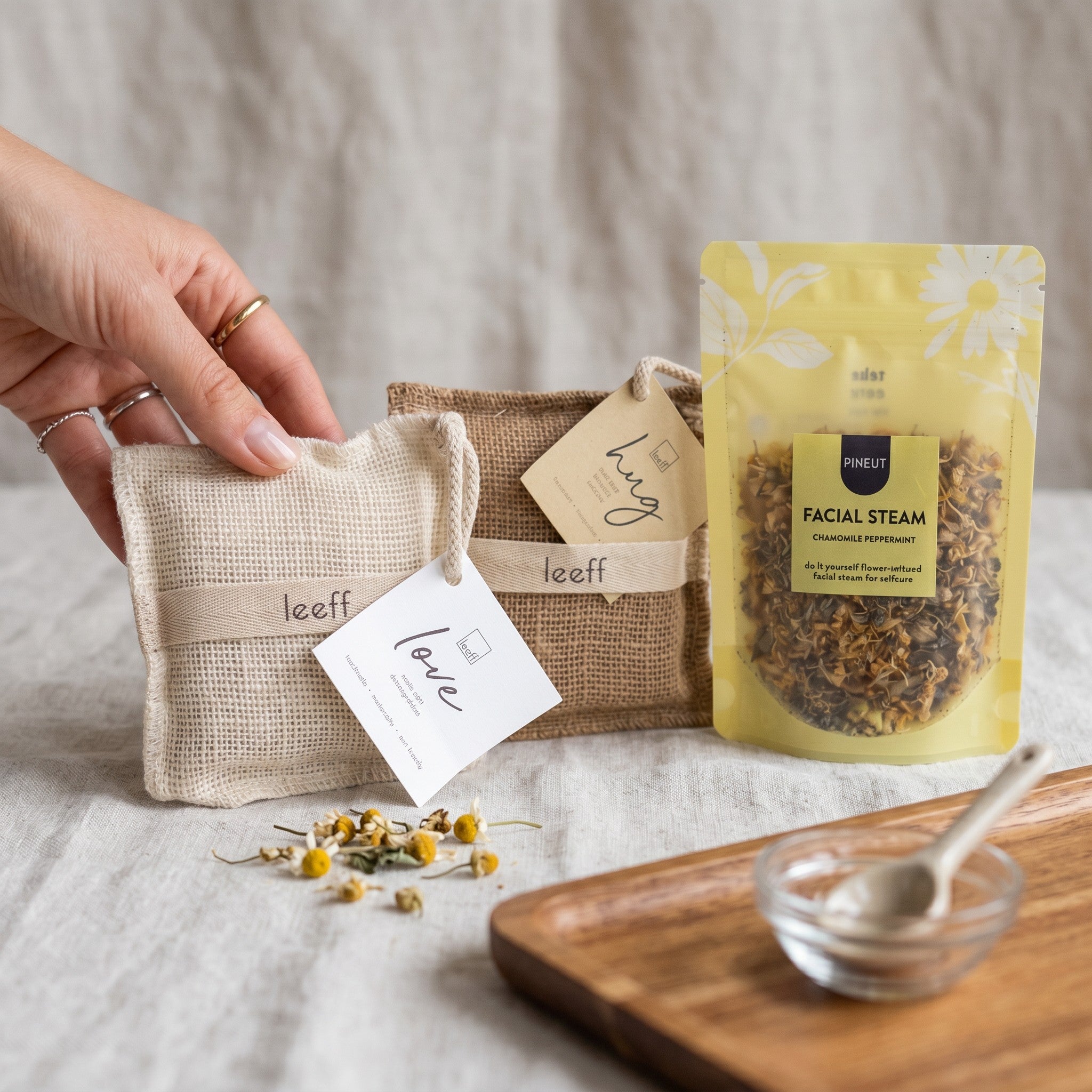 Calm Moments Letterbox Gift — Facial Steam, Soap & Bath Salt