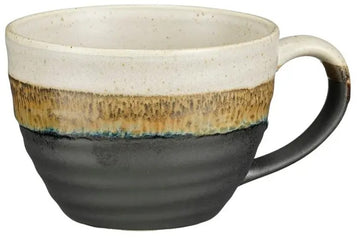 Coffee/Tea Mug Ethan – Black/Brown/Beige