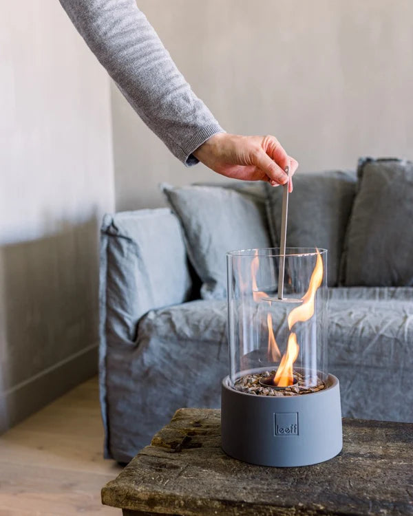 LEEFF Stonefire Table Fireplace