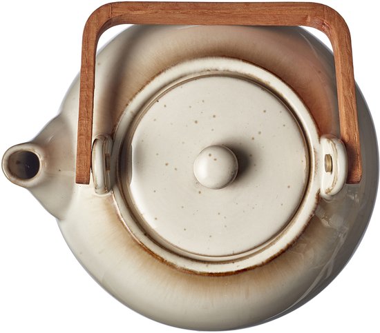 BITZ – Teapot with Strainer 1.2 L Cream