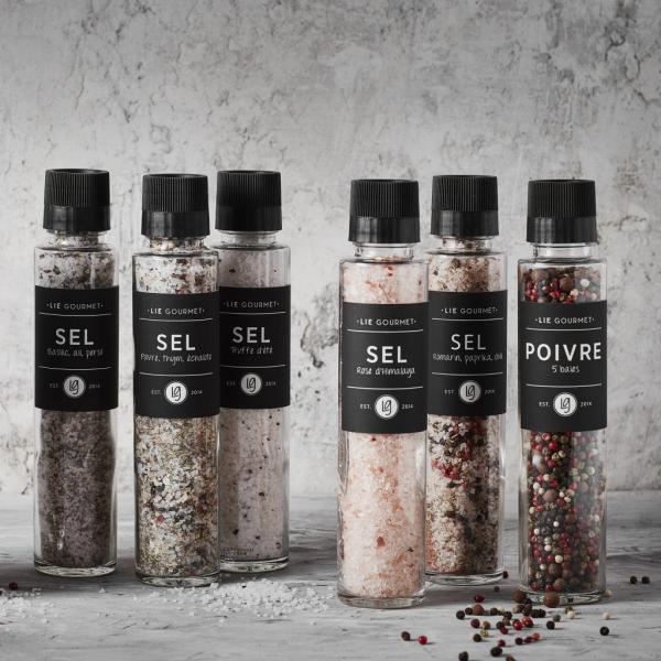 Lie Gourmet Grinder – Salt, Rosemary, Paprika & Chili (230 g)