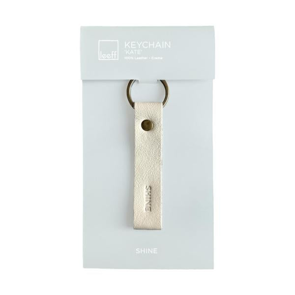 LEEFF Keychain Kate – Crème Shine