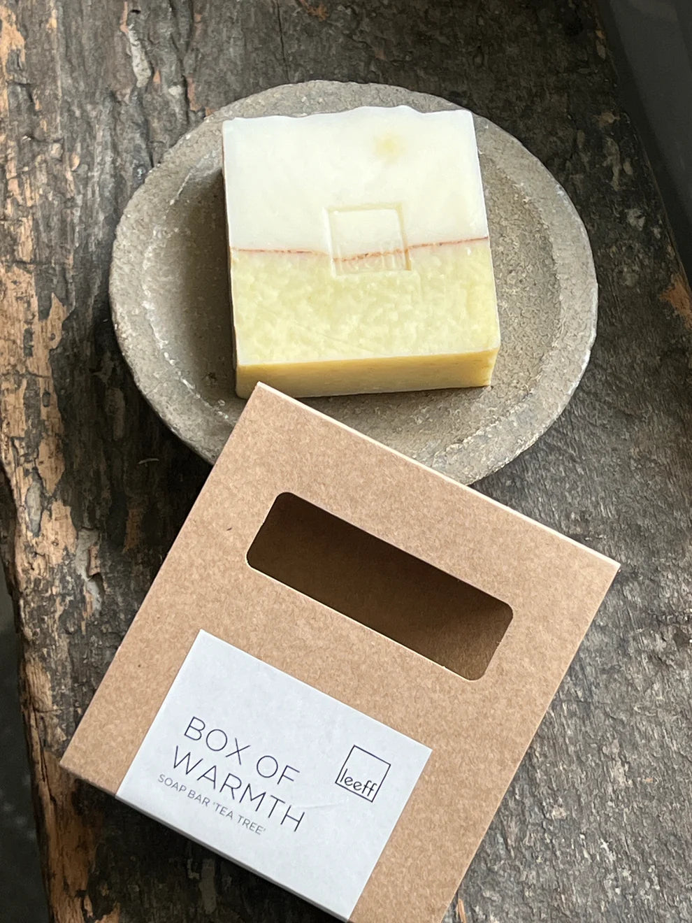 LEEFF Soap Bar – Tea Tree (Box of Warmth)