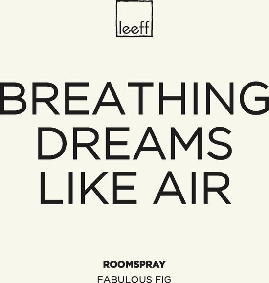 LEEFF Room Spray – Fabulous Fig (Breathing Dreams Like Air)