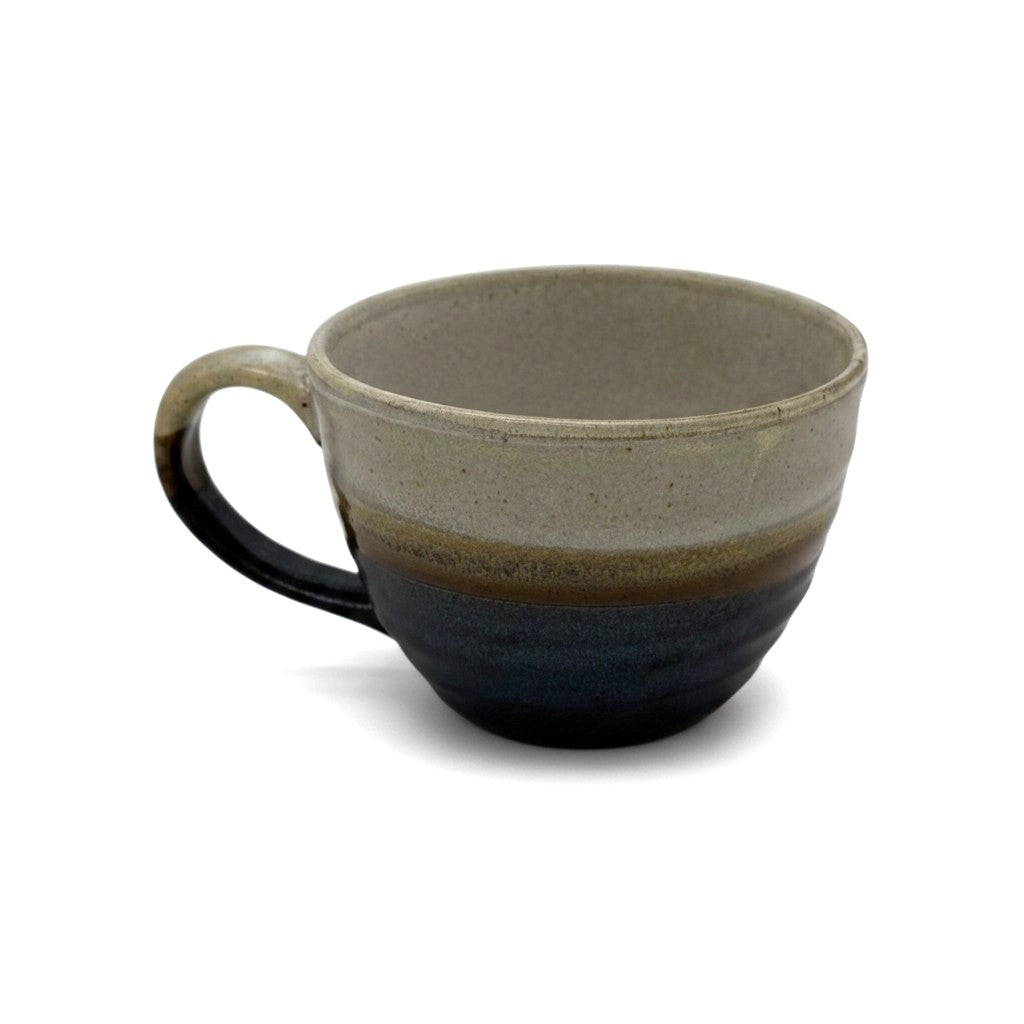 Koffie-/theemok Ethan – Zwart/Bruin/Beige 
